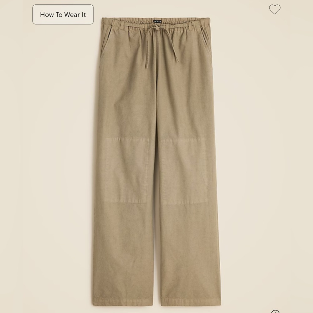 J. Crew Relaxed utility pant - Picture 4 of 7